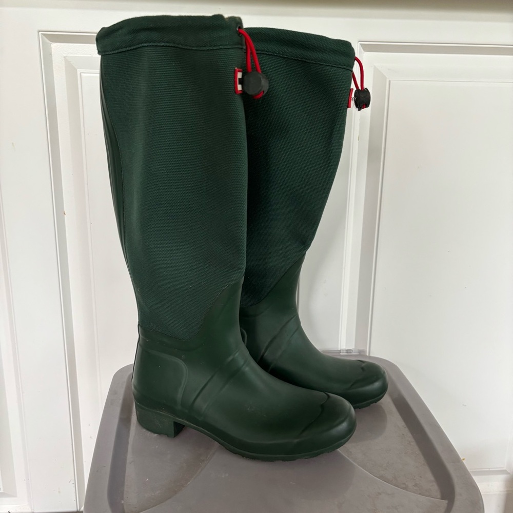Hunter Forest Green Boots